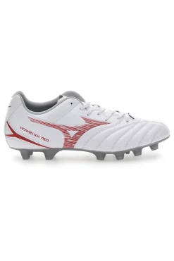 Scarpe da Calcio Bianche e Rosse Mizuno Monarcida Neo III Select