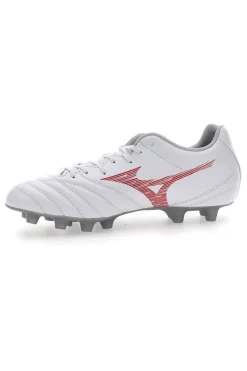 Scarpe da Calcio Bianche e Rosse Mizuno Monarcida Neo III Select