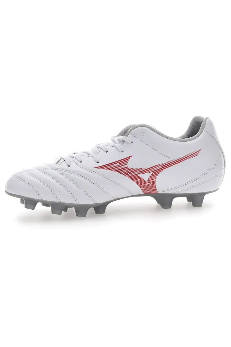 Scarpe da Calcio Bianche e Rosse Mizuno Monarcida Neo III Select