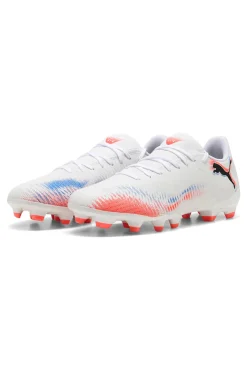 Scarpe da calcio bianche Puma Future 8 Play FG/AG