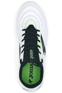 Scarpe da calcio bianche e nere Joma Powerful 2502