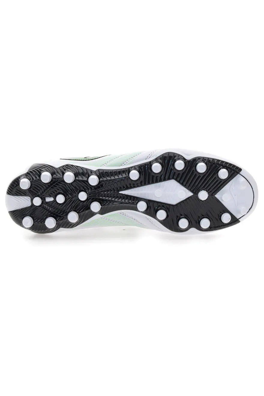 Scarpe da calcio bianche e nere Joma Powerful 2502