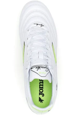 Scarpe da Calcio Bianche e Gialle Joma Aguila 2502 Firm Ground