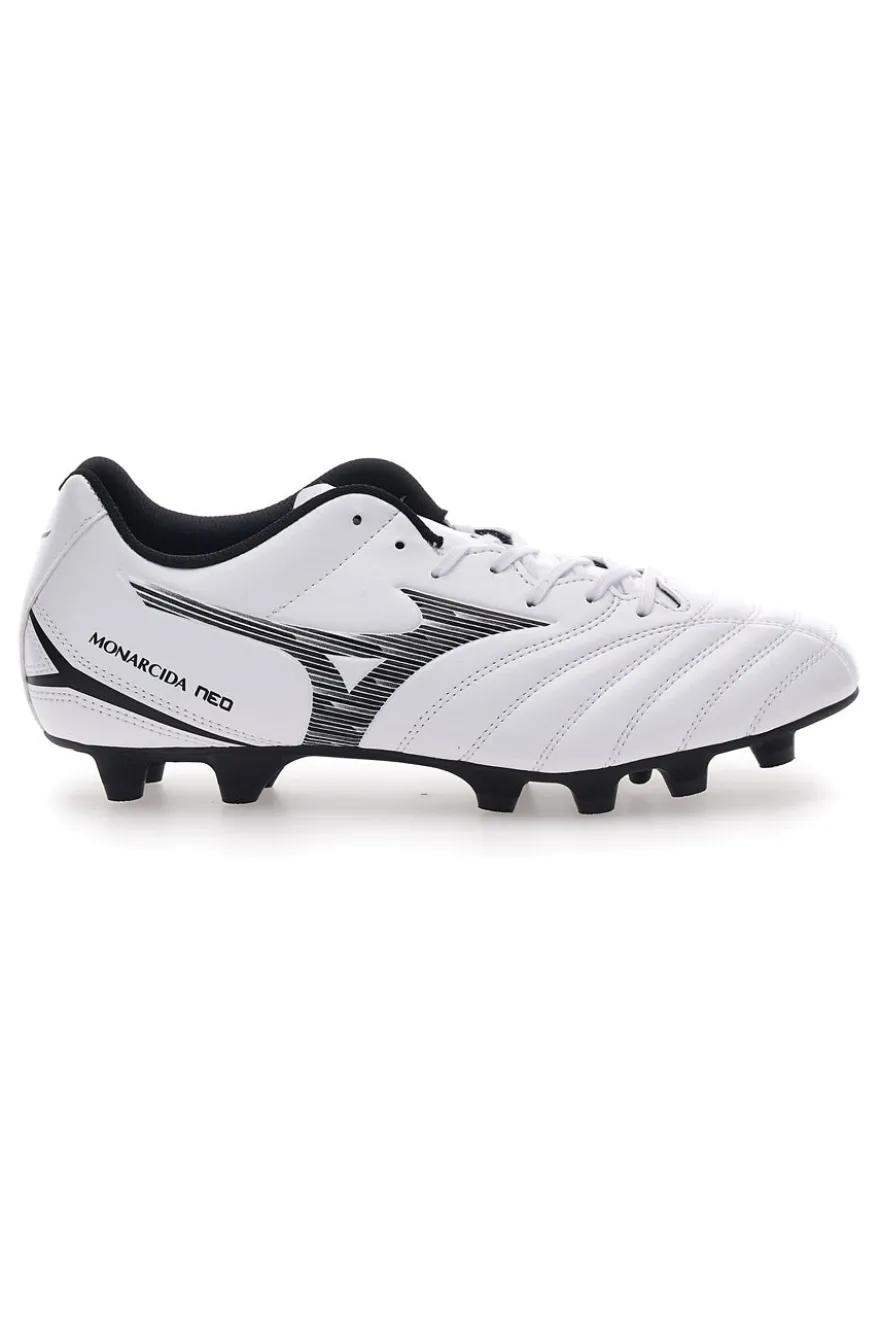 Scarpe da Calcio Bianche e Nere Mizuno Monarcida Neo III Select