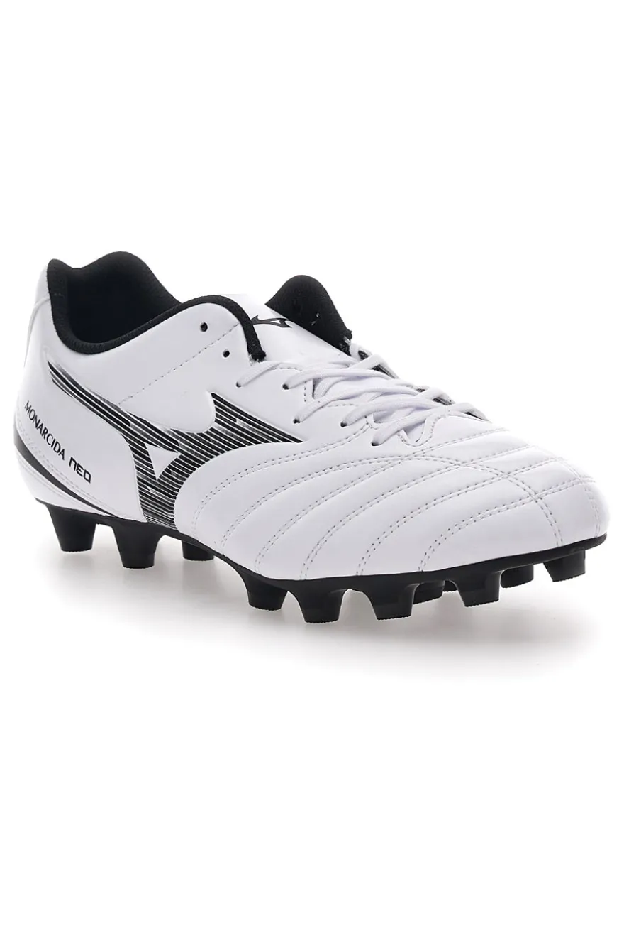 Scarpe da Calcio Bianche e Nere Mizuno Monarcida Neo III Select