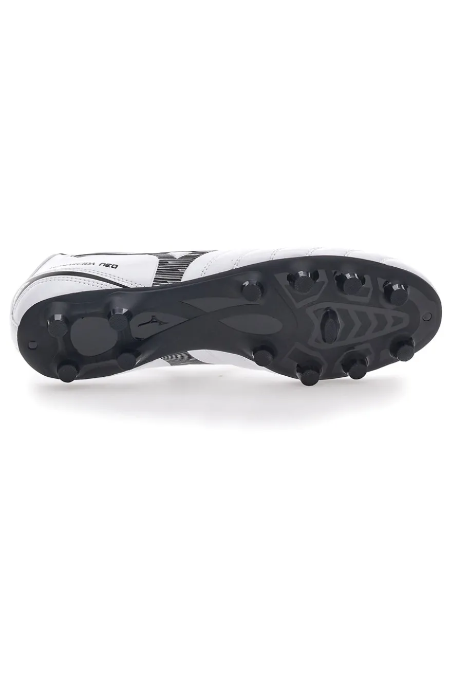 Scarpe da Calcio Bianche e Nere Mizuno Monarcida Neo III Select