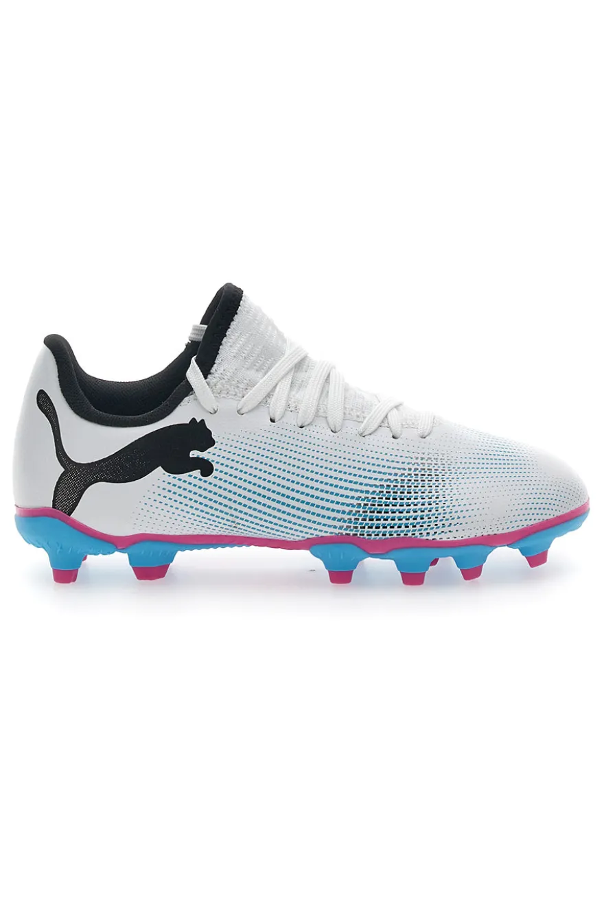 Scarpe da Calcio Bianche Puma Future 7 Play Fg/Ag Jr