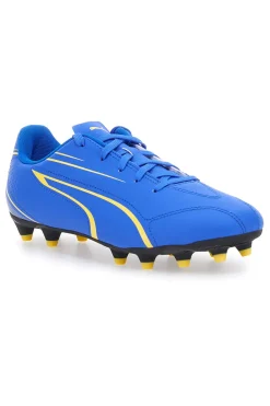 Scarpe da Calcio Blu Con Fregio Laterale Puma Vitoria Fg/Ag Jr