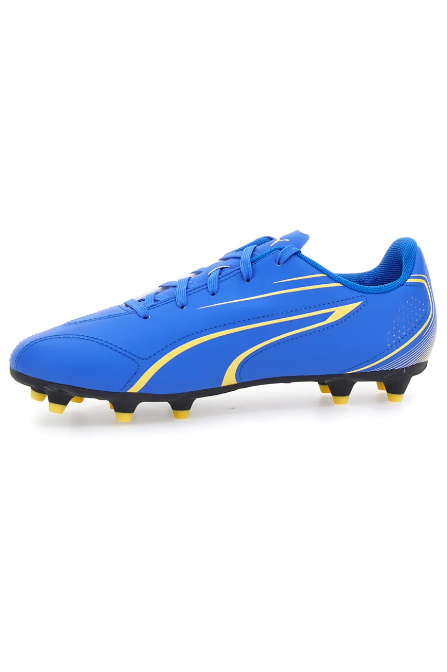 Scarpe da Calcio Blu Con Fregio Laterale Puma Vitoria Fg/Ag Jr