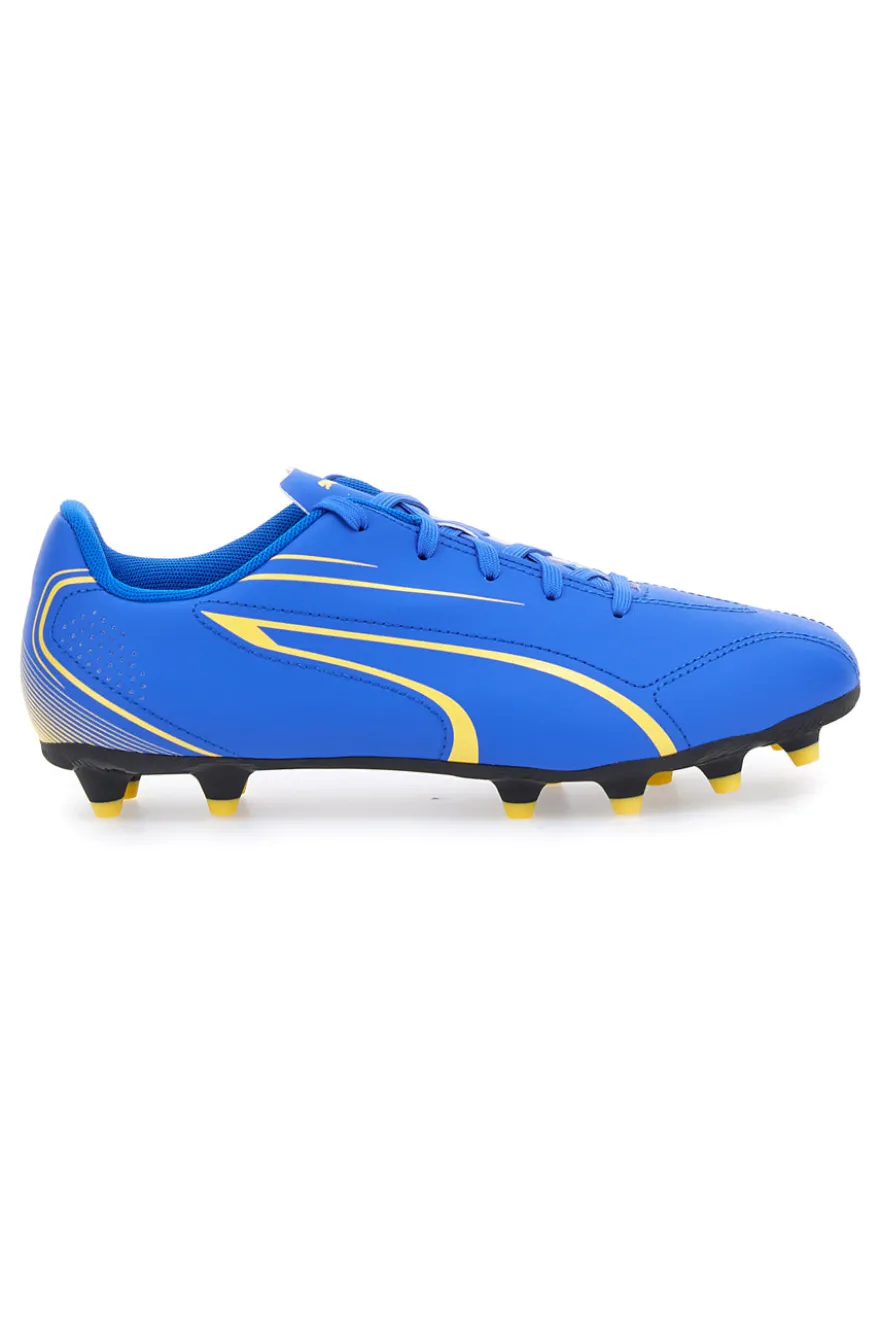 Scarpe da Calcio Blu Con Fregio Laterale Puma Vitoria Fg/Ag Jr