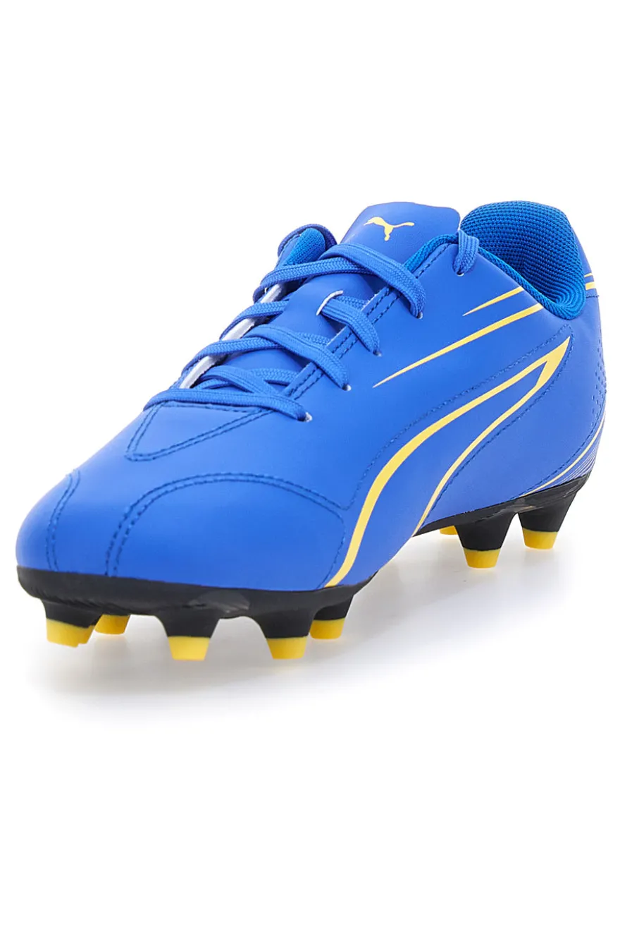 Scarpe da Calcio Blu Con Fregio Laterale Puma Vitoria Fg/Ag Jr