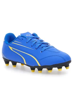 Scarpe da Calcio Blu e Gialle Puma Vitoria Fg/Ag Jr