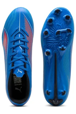 Scarpe da calcio blu suola FG/AG Ultra 6 Play Puma