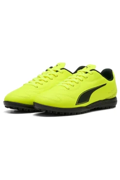 Scarpe da calcio gialle Puma Vitoria II TT da bambini