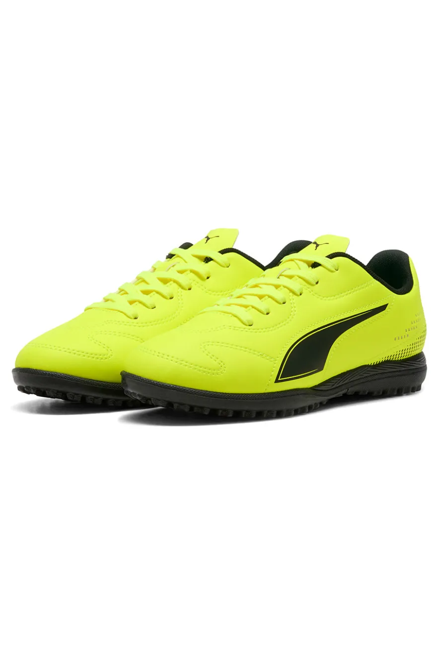 Scarpe da calcio gialle Puma Vitoria II TT da bambini