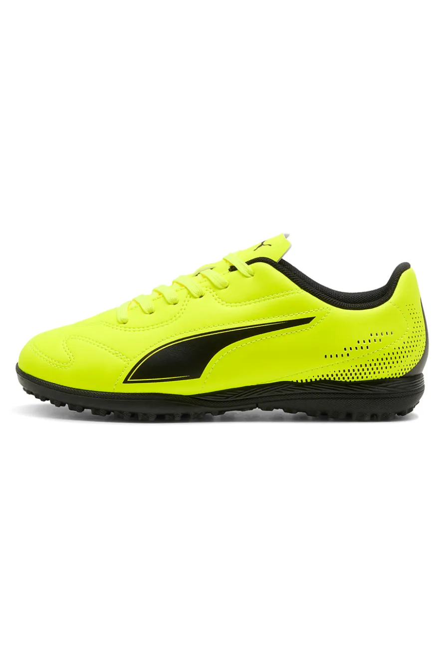 Scarpe da calcio gialle Puma Vitoria II TT da bambini