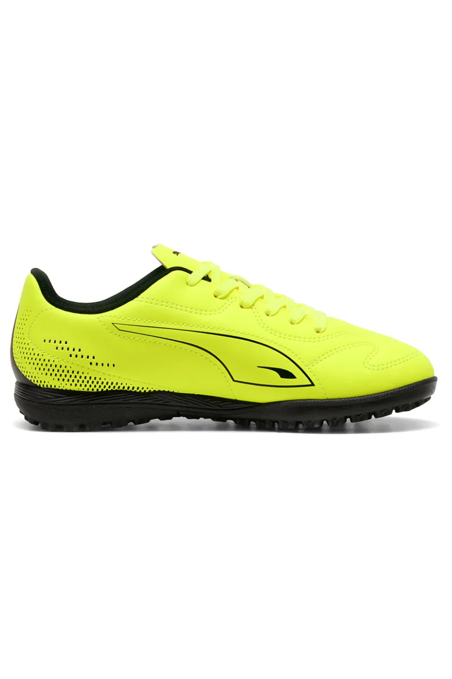 Scarpe da calcio gialle Puma Vitoria II TT da bambini