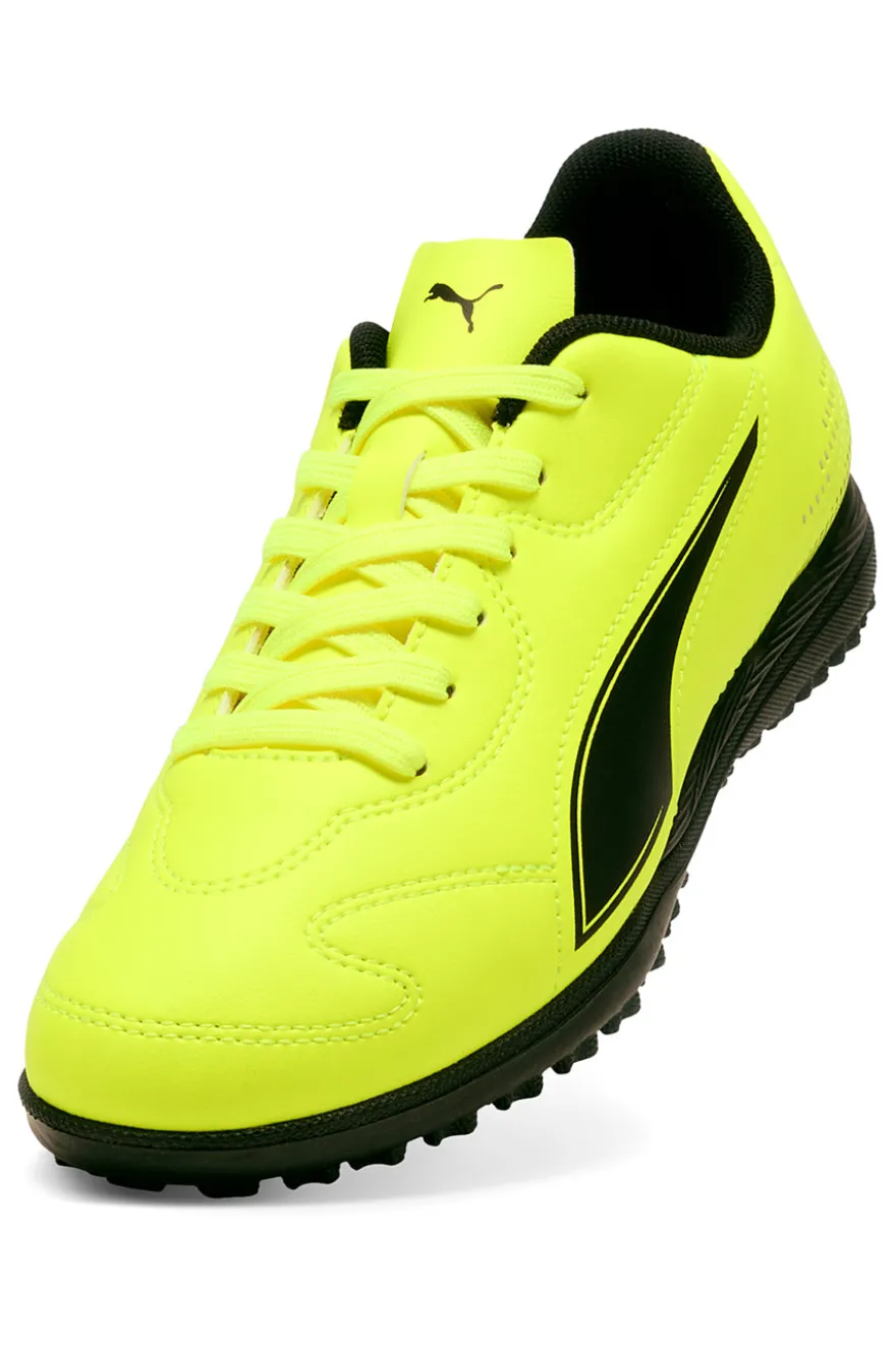 Scarpe da calcio gialle Puma Vitoria II TT da bambini