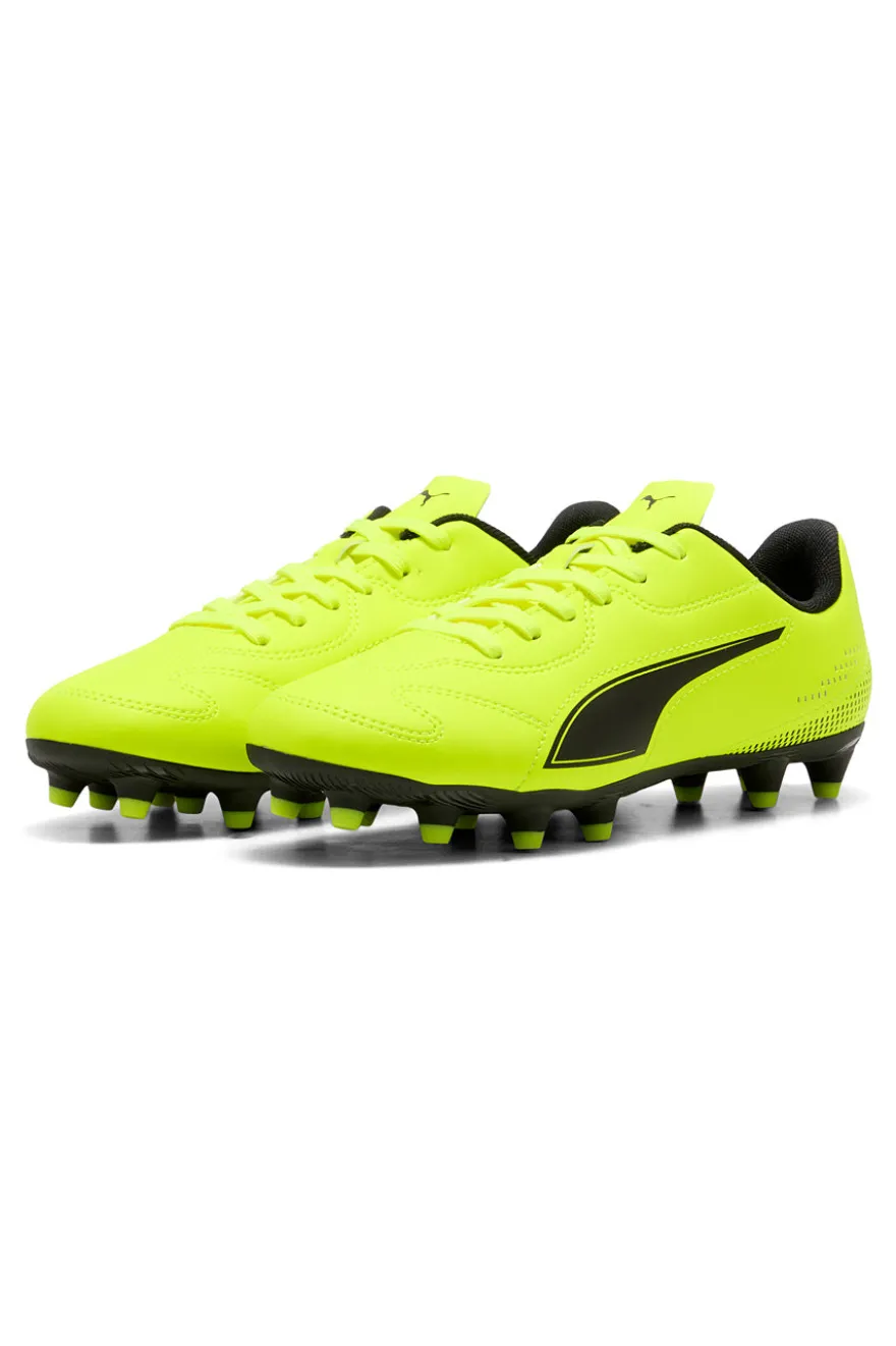 Scarpe da calcio gialle Puma Vitoria II FG/AG Jr