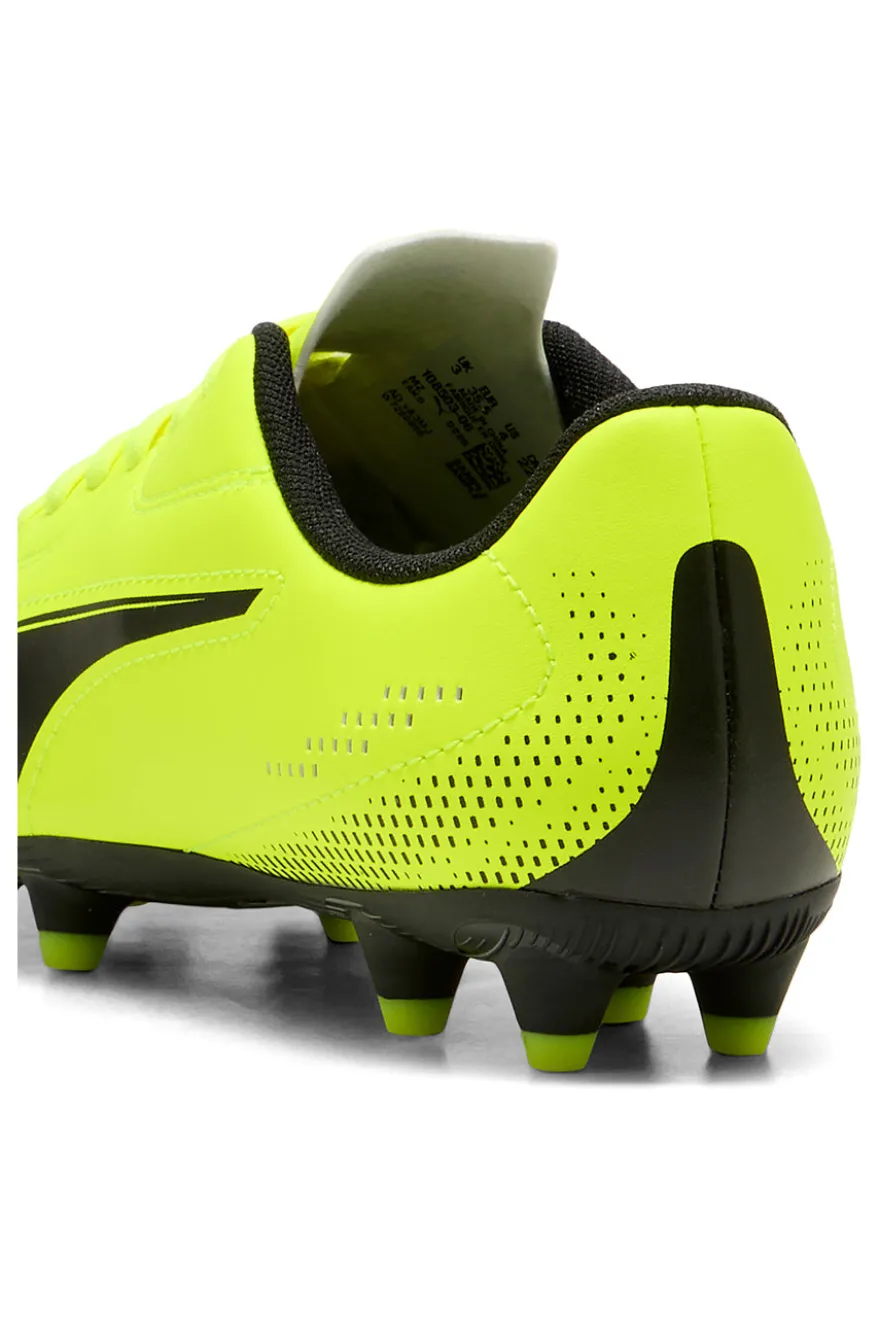 Scarpe da calcio gialle Puma Vitoria II FG/AG Jr