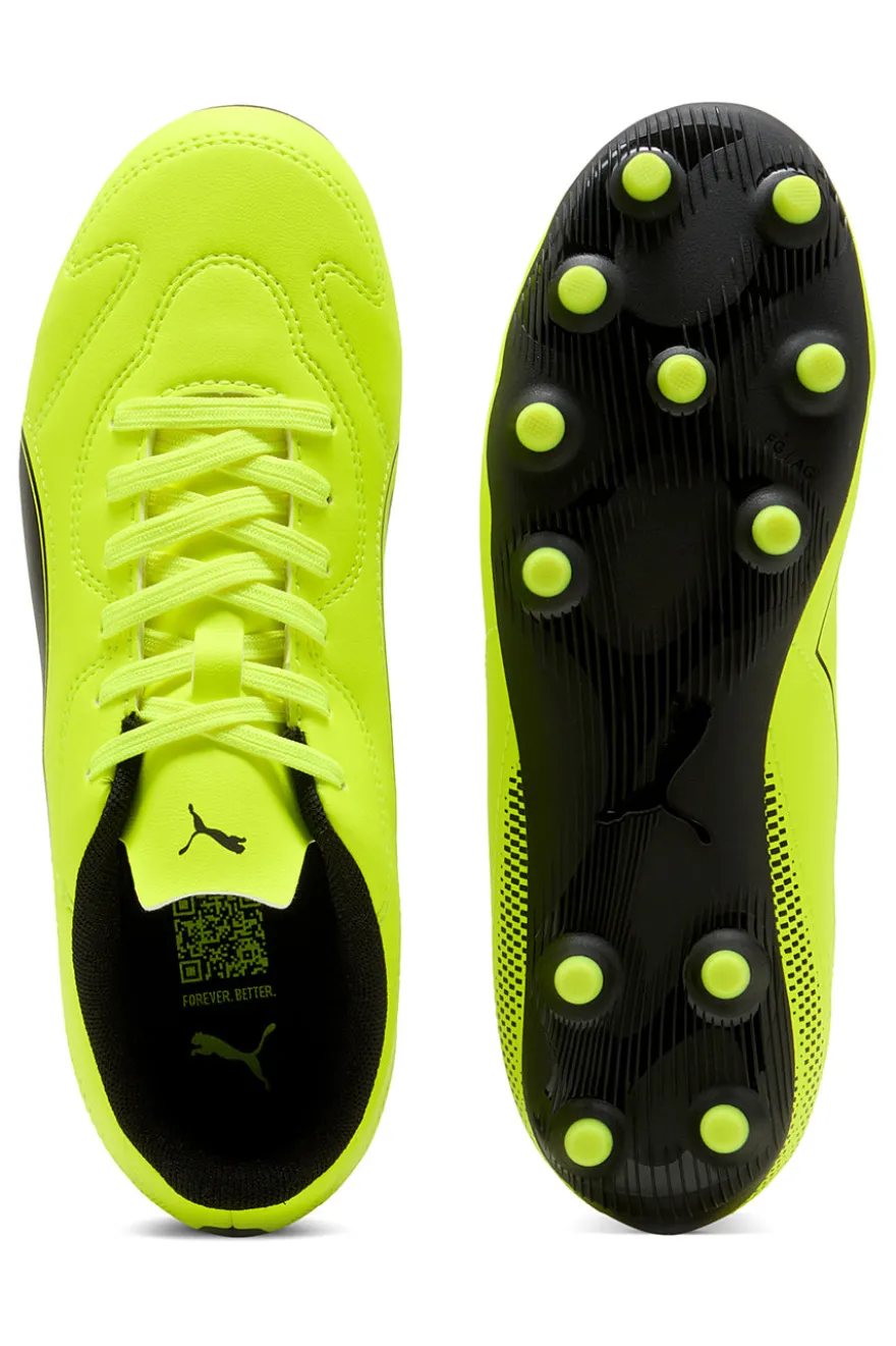 Scarpe da calcio gialle Puma Vitoria II FG/AG Jr