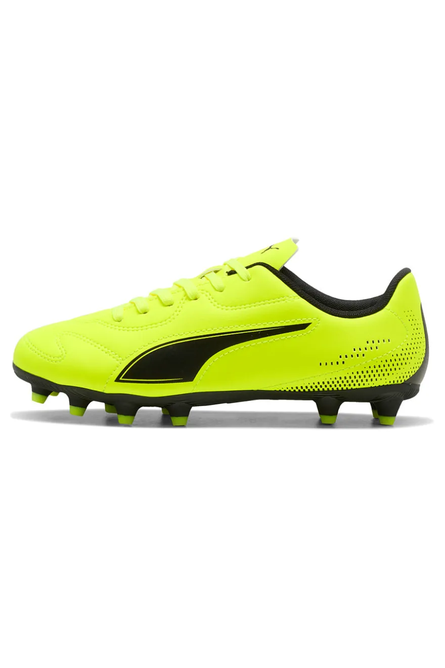 Scarpe da calcio gialle Puma Vitoria II FG/AG Jr