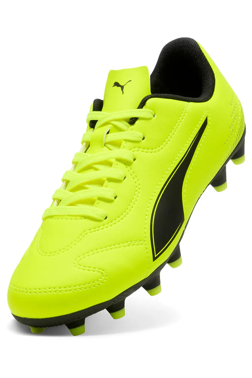 Scarpe da calcio gialle Puma Vitoria II FG/AG Jr
