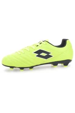 Scarpe da calcio giallo fluo FG LOTTO STADIO 705 JR