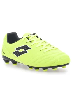 Scarpe da calcio giallo fluo FG LOTTO STADIO 705 JR