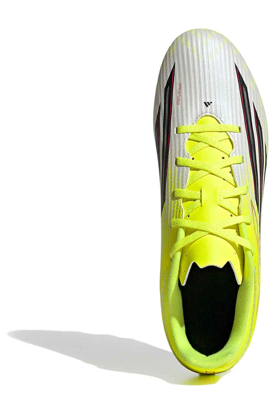Scarpe da calcio giallo fluo FG/MG leggerezza e controllo Adidas F50 Club