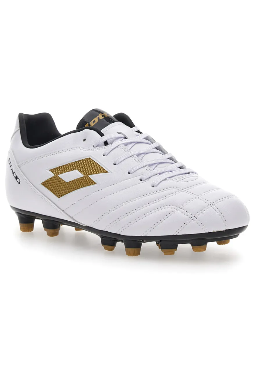 Scarpe da Calcio Lotto Stadio 705 FG Bianche