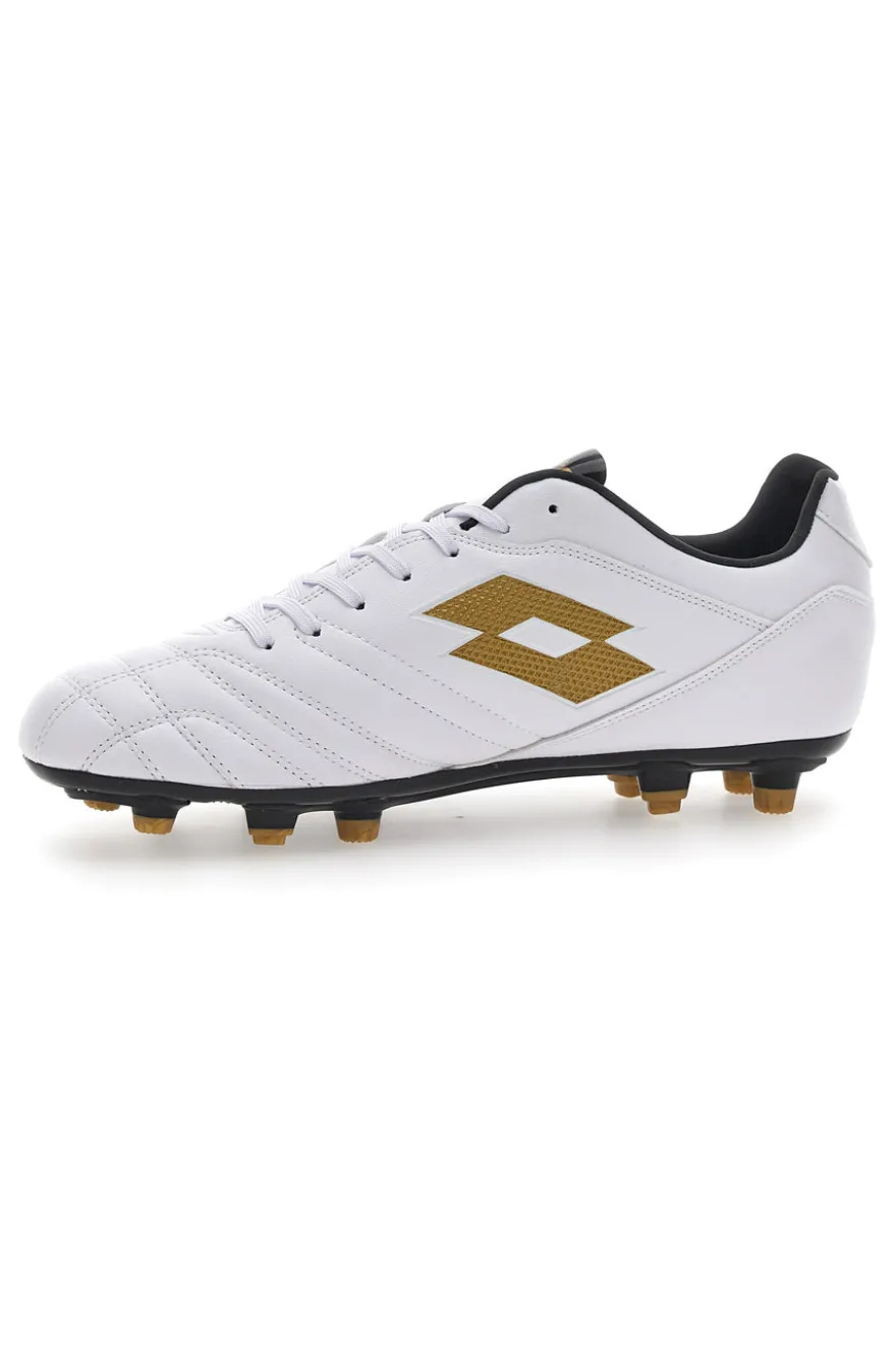 Scarpe da Calcio Lotto Stadio 705 FG Bianche