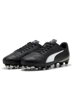 Scarpe da calcio nere con tacchetti FG/AG Puma Vitoria II Jr