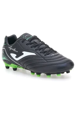 Scarpe da calcio nere con dettagli verdi Joma Aguila 2501