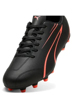 Scarpe da Calcio Nere con Tacchetti PUMA VITORIA FG/AG Jr