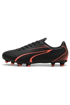 Scarpe da Calcio Nere con Tacchetti PUMA VITORIA FG/AG Jr