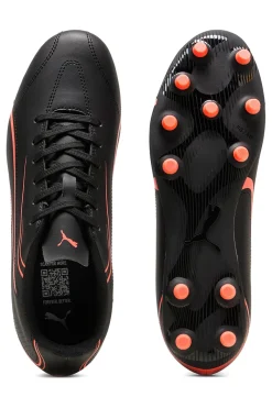 Scarpe da Calcio Nere con Tacchetti PUMA VITORIA FG/AG Jr