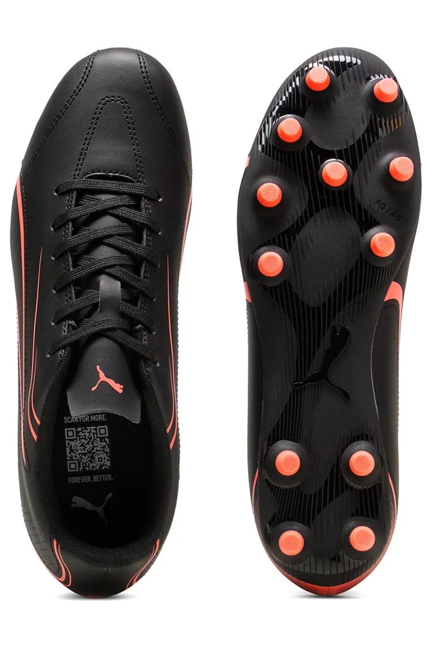 Scarpe da Calcio Nere con Tacchetti PUMA VITORIA FG/AG Jr
