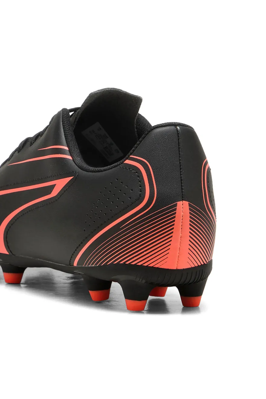 Scarpe da Calcio Nere con Tacchetti PUMA VITORIA FG/AG Jr
