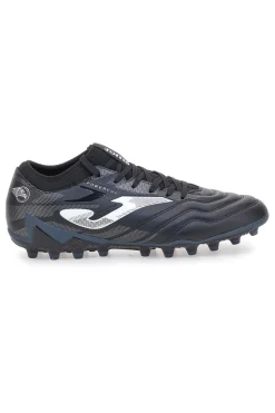 Scarpe da calcio nere con suola Artificial grass Joma Powerful 2501AG