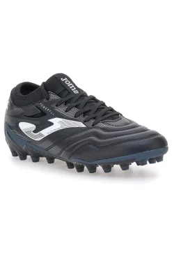 Scarpe da calcio nere con suola Artificial grass Joma Powerful 2501AG