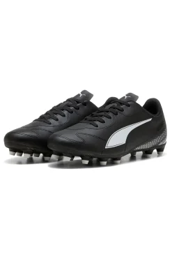 Scarpe da calcio nere con logo bianco Puma Vitoria II FG/AG