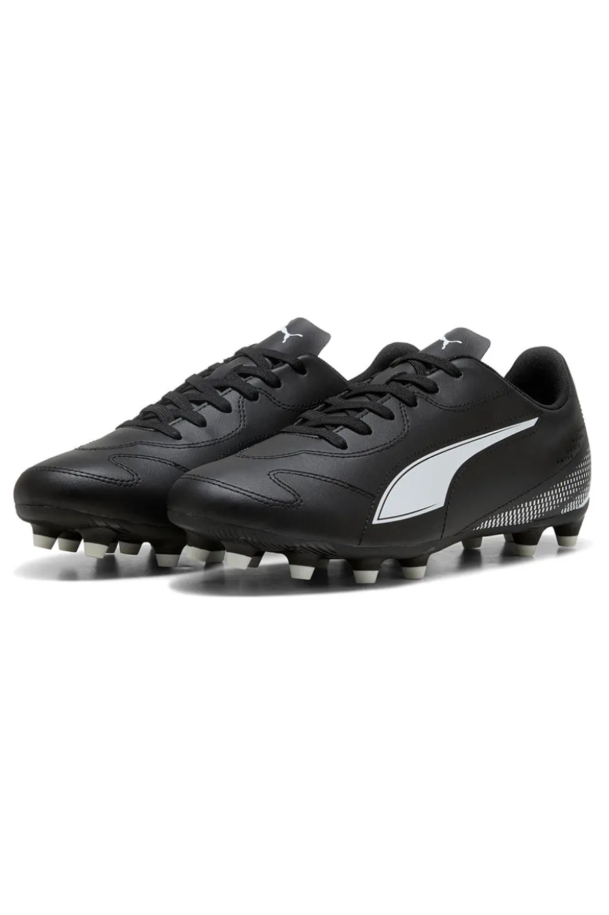 Scarpe da calcio nere con logo bianco Puma Vitoria II FG/AG