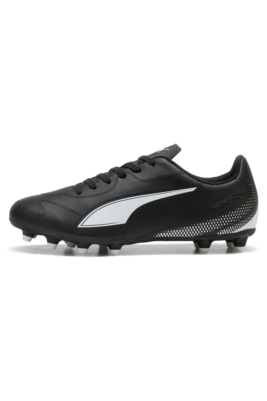 Scarpe da calcio nere con logo bianco Puma Vitoria II FG/AG