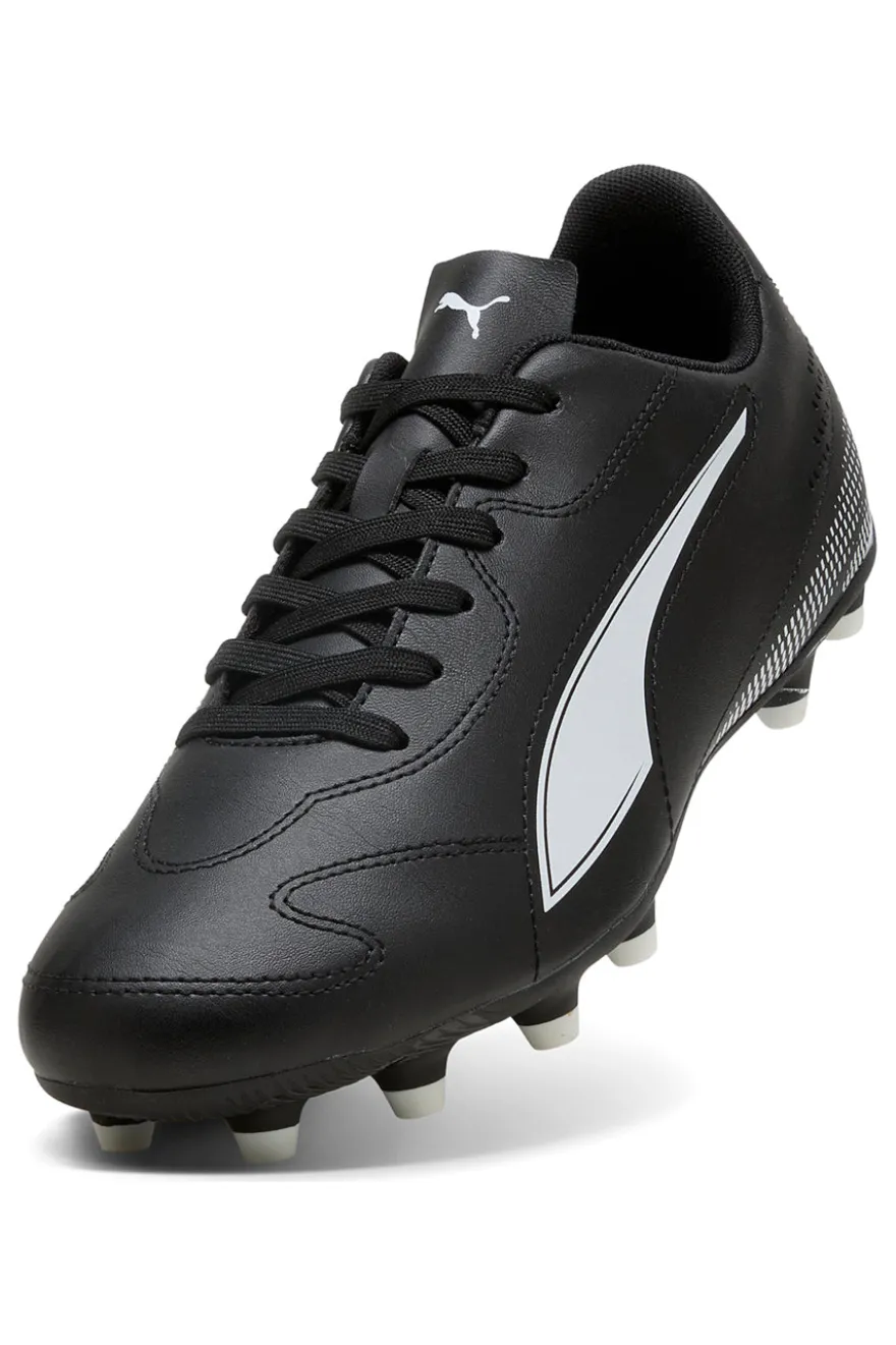 Scarpe da calcio nere con logo bianco Puma Vitoria II FG/AG