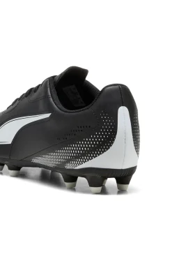 Scarpe da calcio nere con logo bianco Puma Vitoria II FG/AG