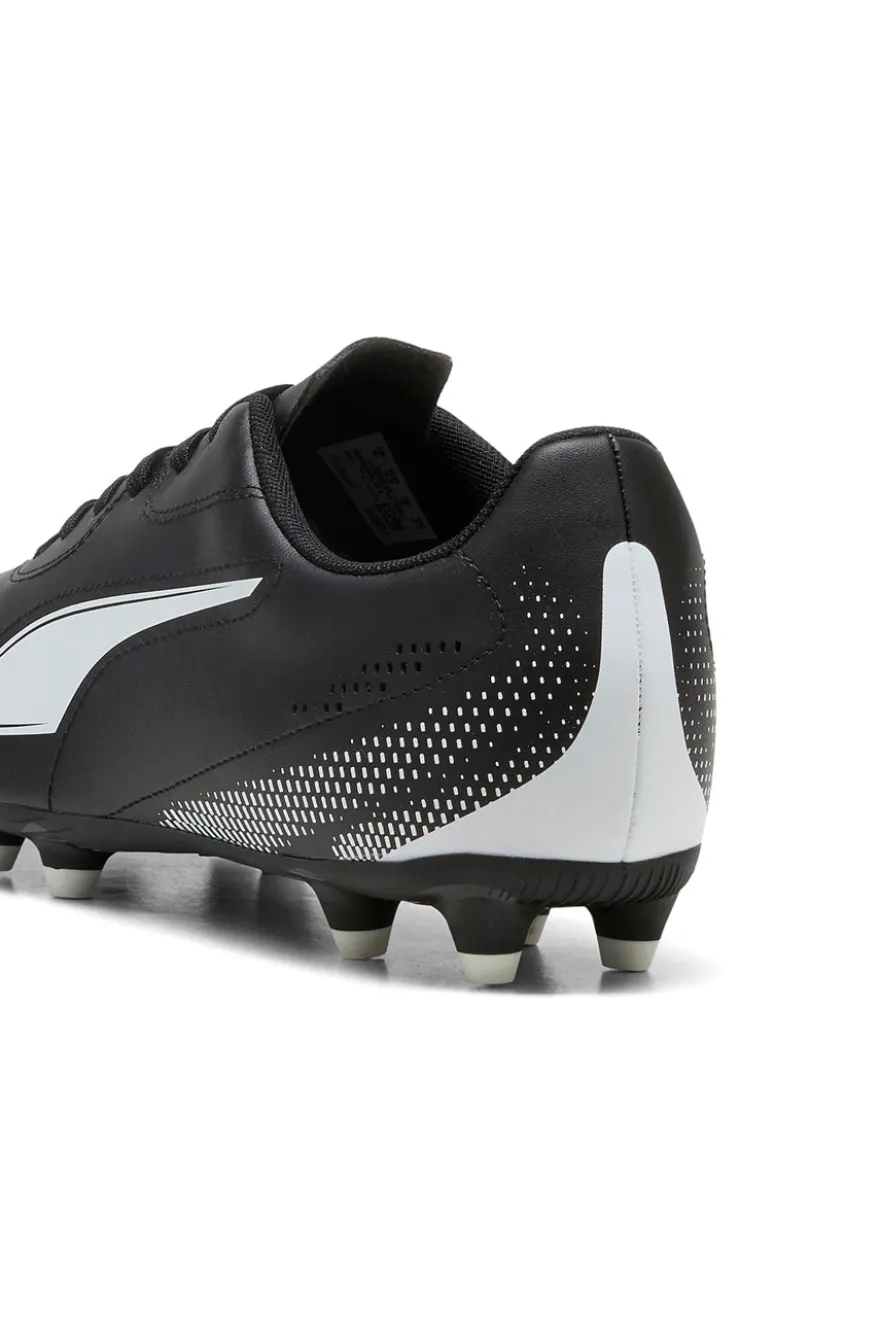 Scarpe da calcio nere con logo bianco Puma Vitoria II FG/AG