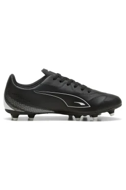 Scarpe da calcio nere con logo bianco Puma Vitoria II FG/AG
