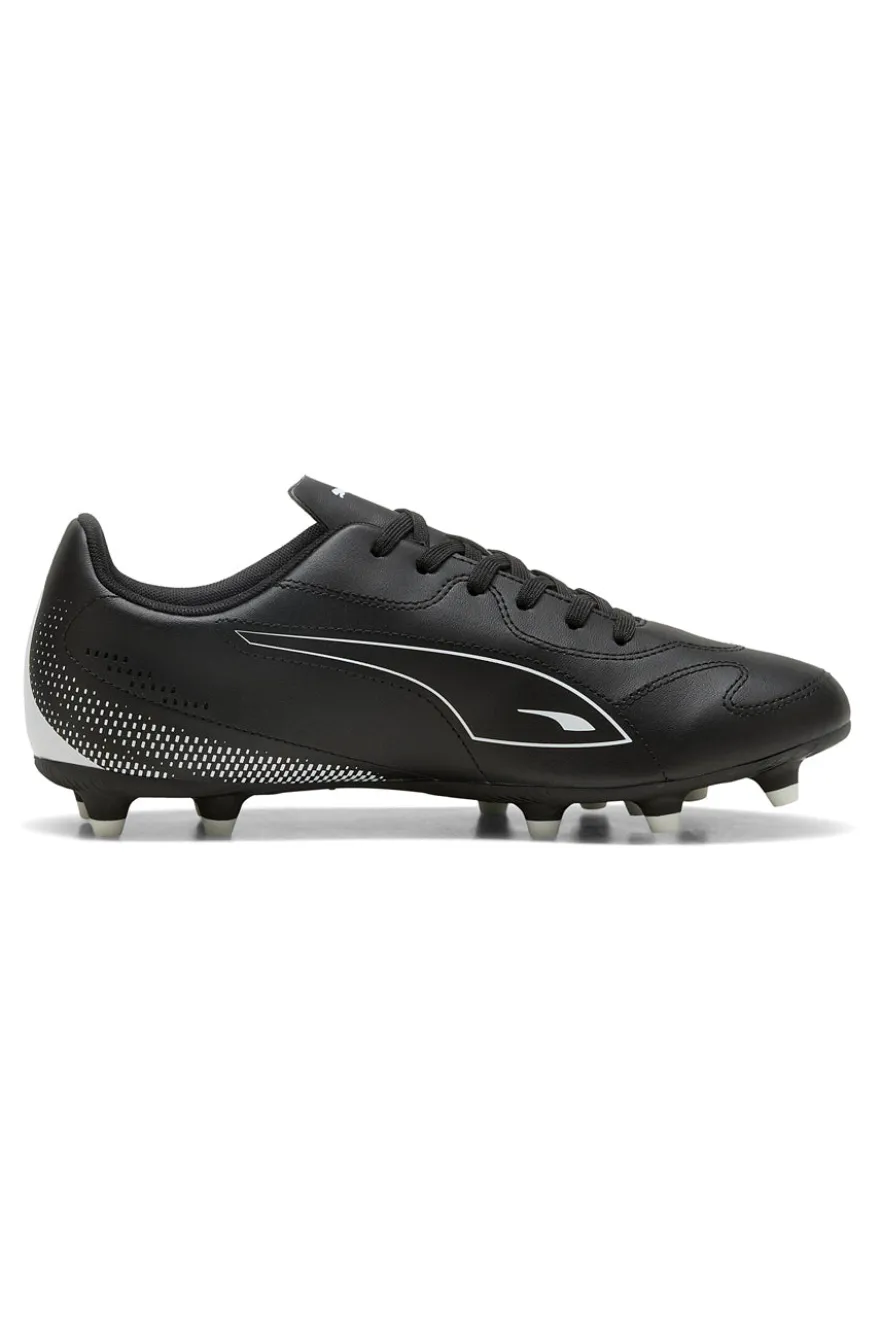 Scarpe da calcio nere con logo bianco Puma Vitoria II FG/AG