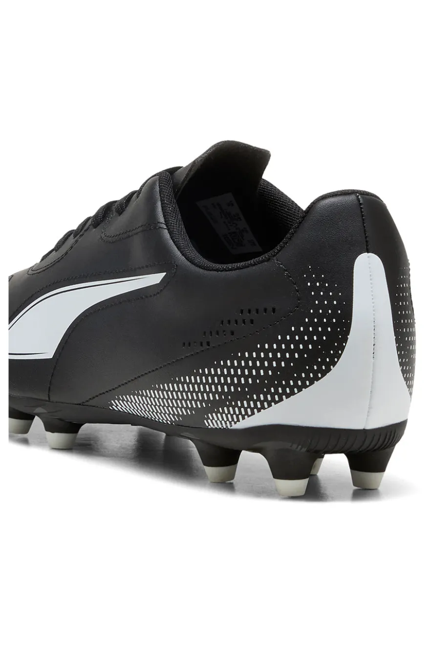 Scarpe da calcio nere con tomaia sintetica Puma Vitoria II FG/AG